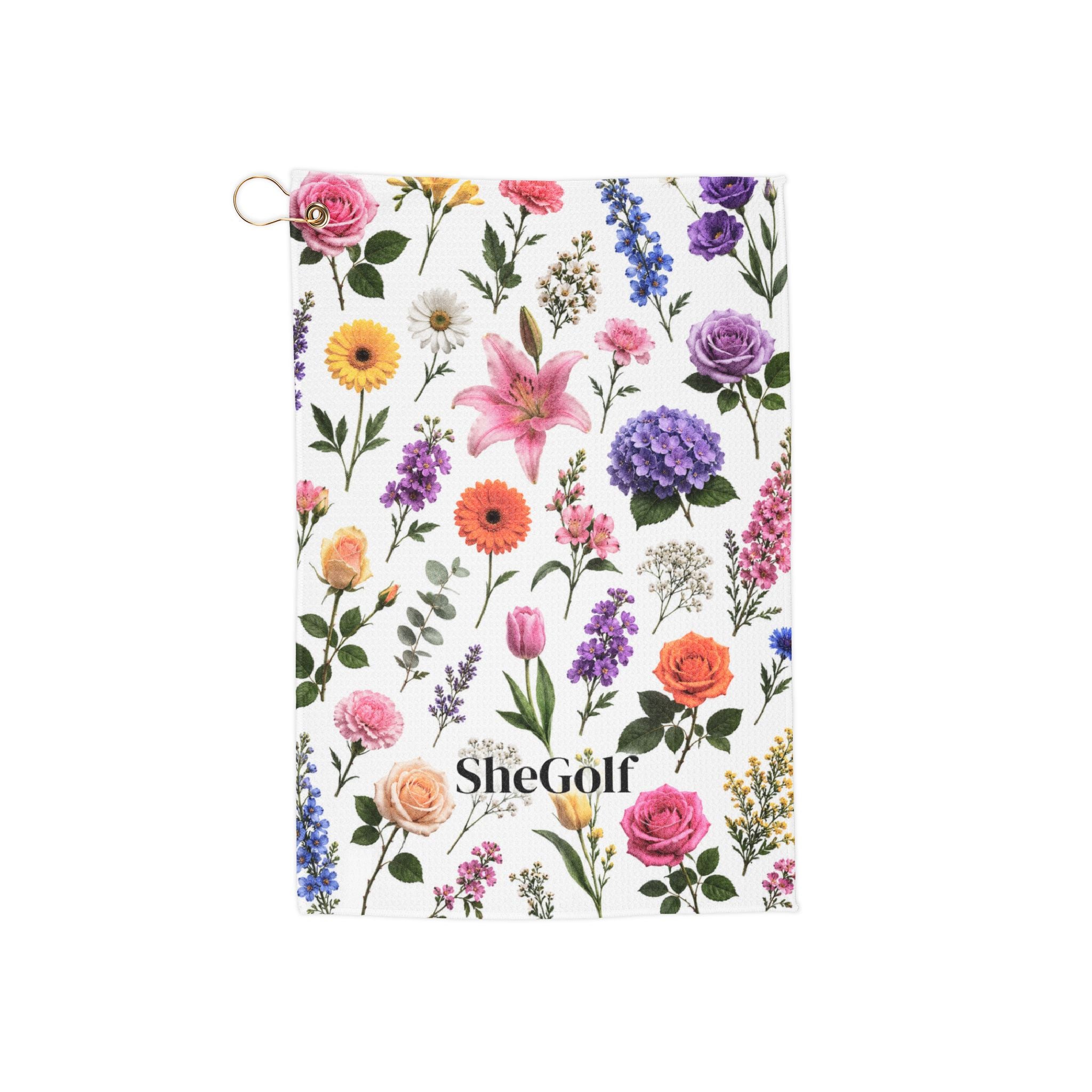 In Full Bloom Golf Towel