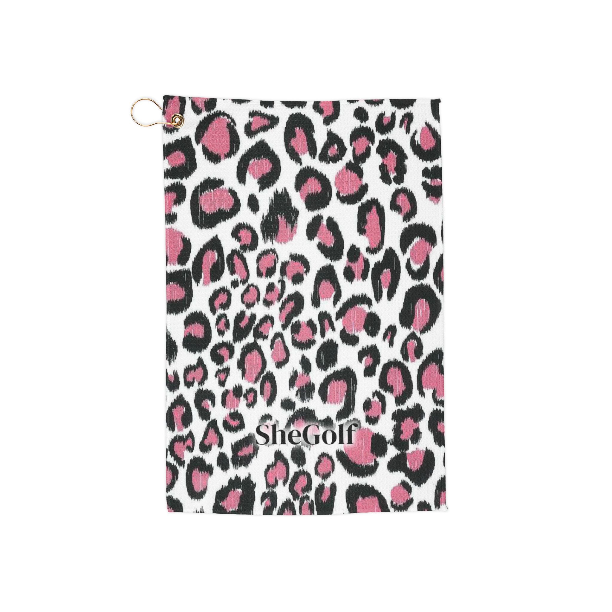 Pink Wild Golf Towel