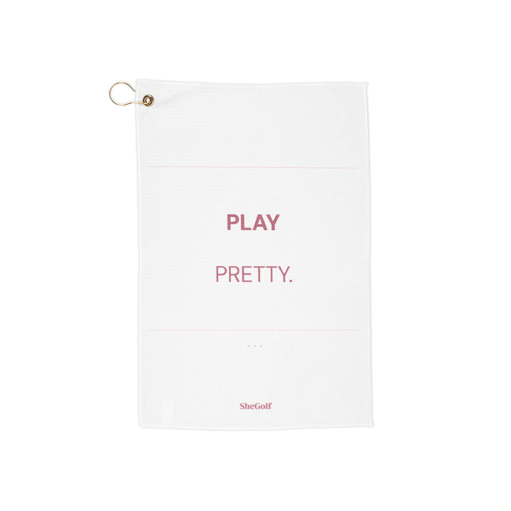 Play Pretty Golf Towel