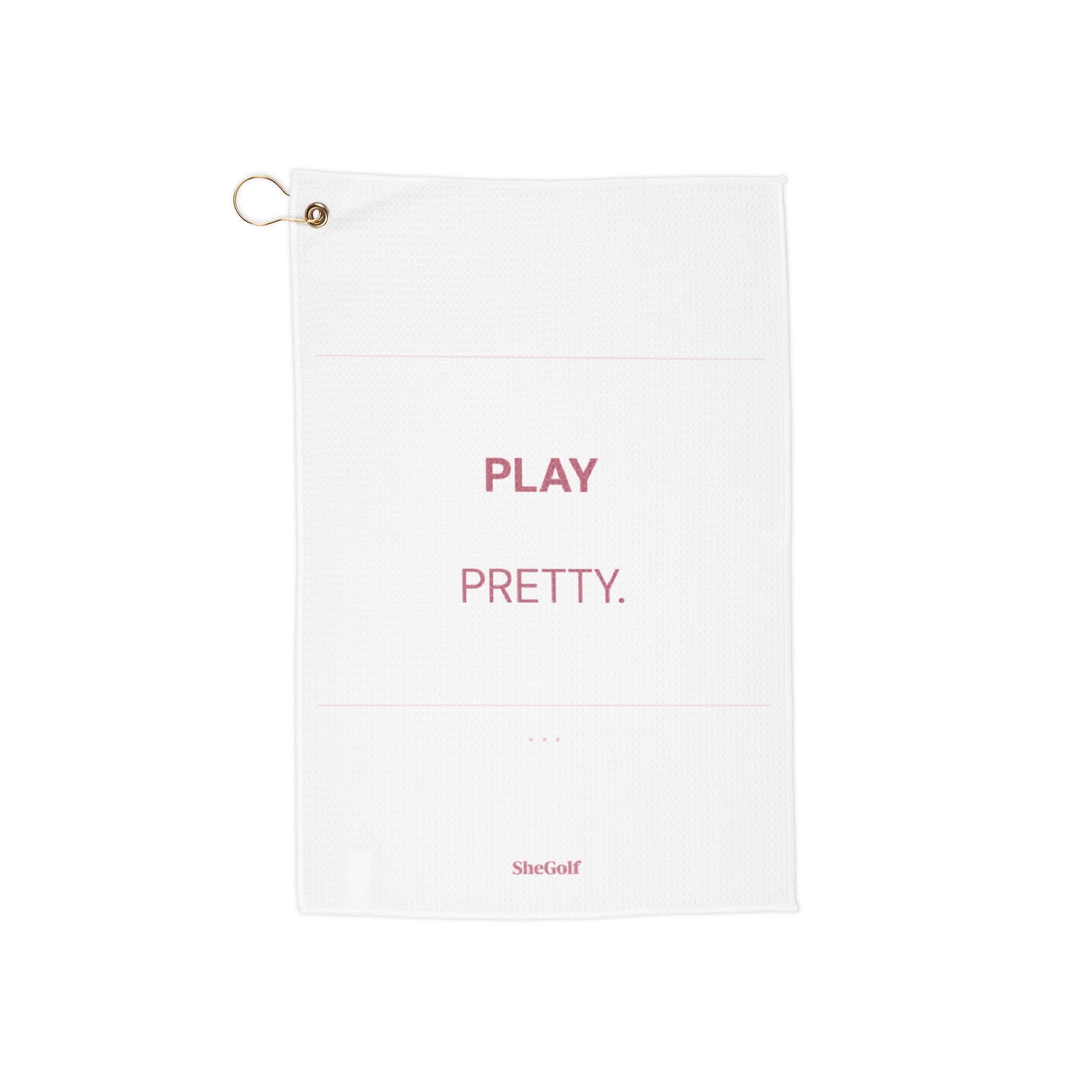 Play Pretty Golf Towel