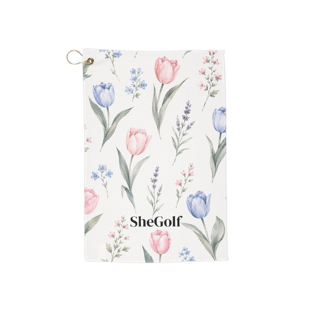 Wildflower Walk Golf Towel