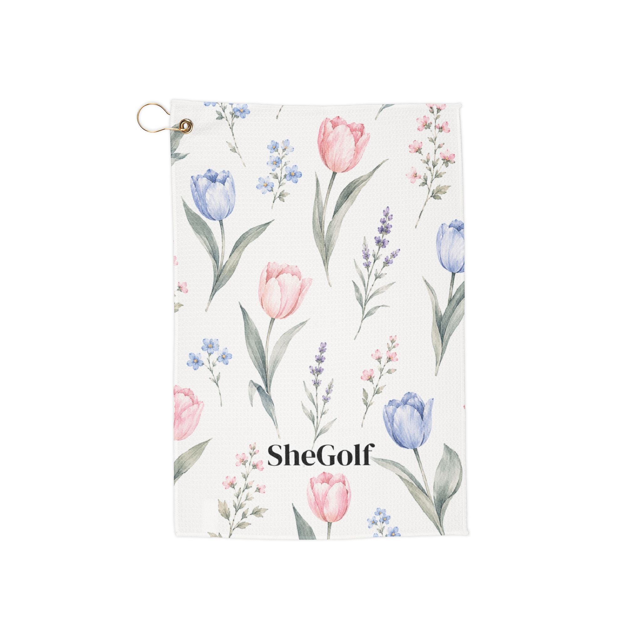 Wildflower Walk Golf Towel