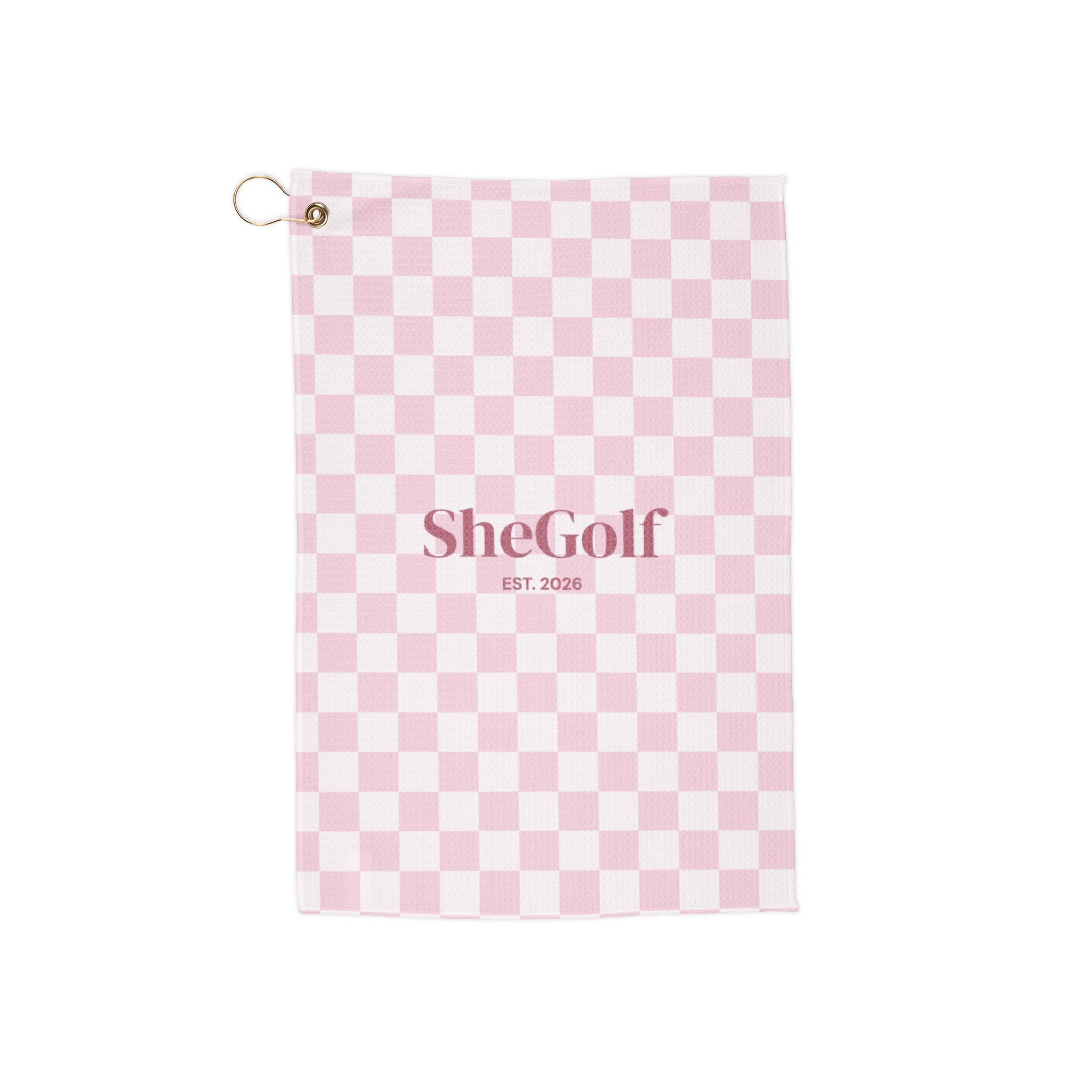 Check the Course Golf Towel